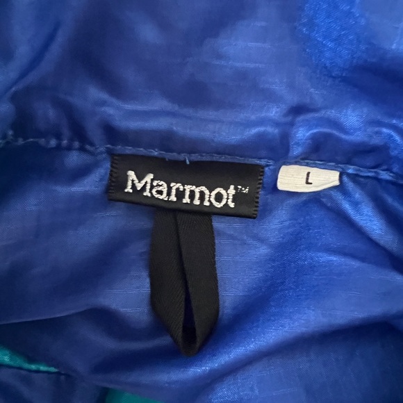 Marmot mens vintage windbreaker sz Large full zip - Picture 10 of 10